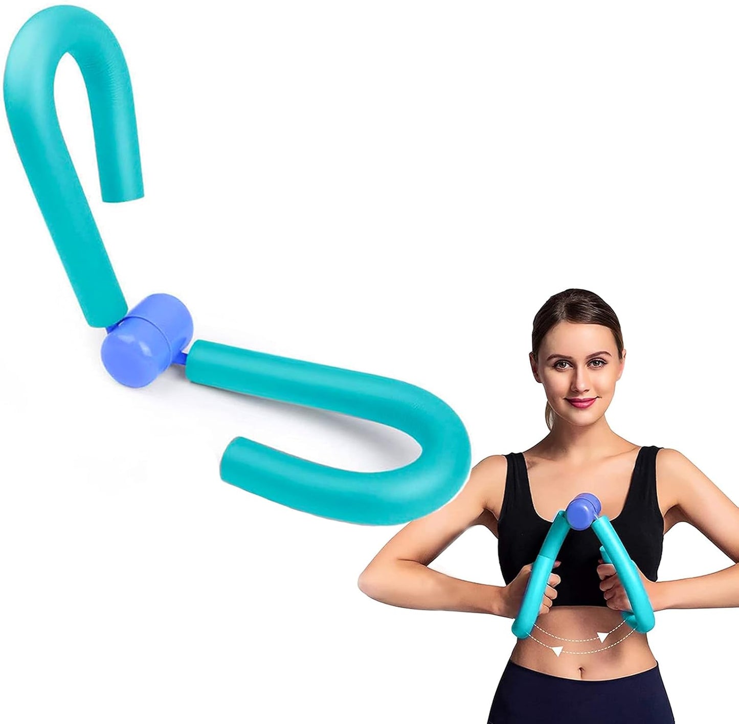 Thigh Exerciser Equipment,Pelvic Floor Trainer,Home Fitness Equipment,Inner Thigh Exerciser Workout,Trimmer Thin Body,Leg Exercise Equipment,Arm Trimmers